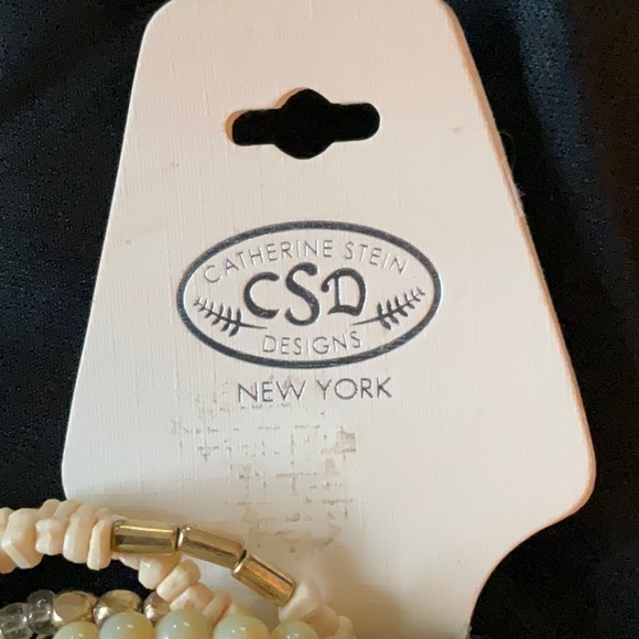 Necklace by Gennaro, with Bracelets by Catherine Stein, Beautiful Set🔥❤️💙💕😂 - Picture 5 of 8